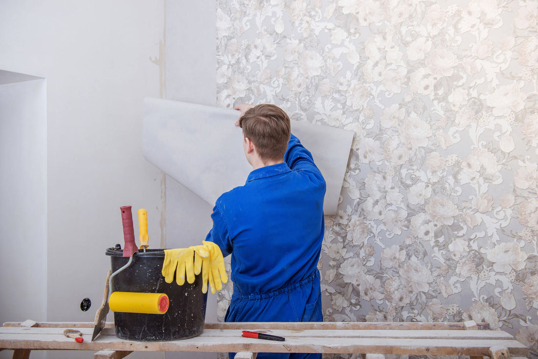 Wallpaper installation example 3